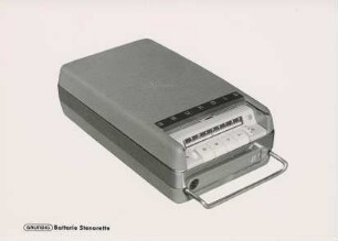 Grundig Diktiergerät "Batterie-Stenorette" von Heinz R. Hübner