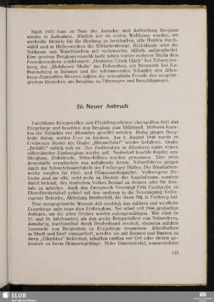 26. Neuer Anbruch