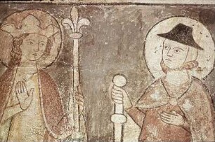Heiliger Jakobus mit einer weiblichen Heiligen