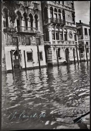 Venedig, Canal Grande, Palazzo Barbaro und Ca' Dario