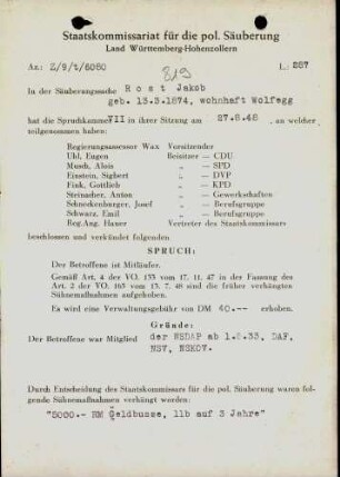 Rost, Jakob