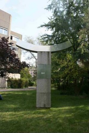 Stahl-Marmor-Skulptur