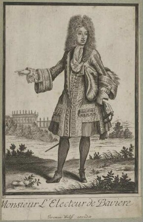 Bildnis des Monsieur L'Electeur de Baviere