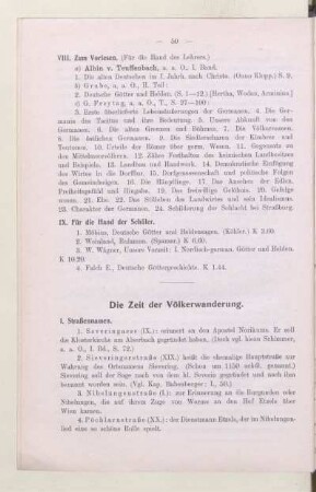 Die Zeit der Völkerwanderung