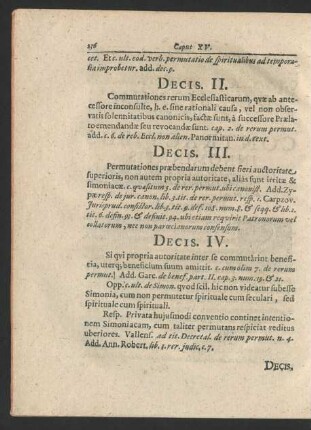 Decis IV.