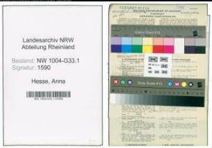 Entnazifizierung Anna Hesse , geb. 01.11.1890 (Lehrerin)
