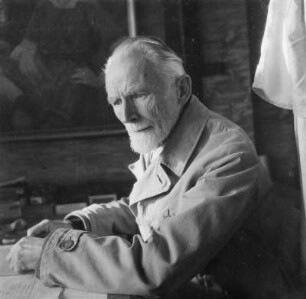Porträt Architekt Rudolf Kolbe mit Frau
