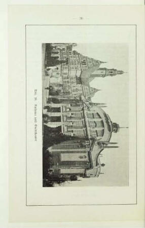 Rathaus und Stadttheater