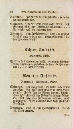 Neunter Auftritt