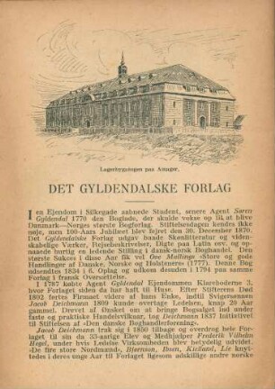 Det Gyldendalske Forlag