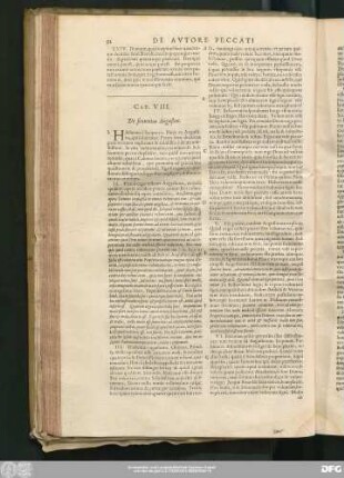 Cap. VIII. De sententia Augustini.