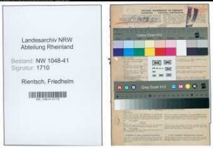 Entnazifizierung Friedhelm Rientsch , geb. 25.07.1912 (Polizist)