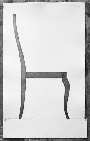 Schematische Stuhlform 8