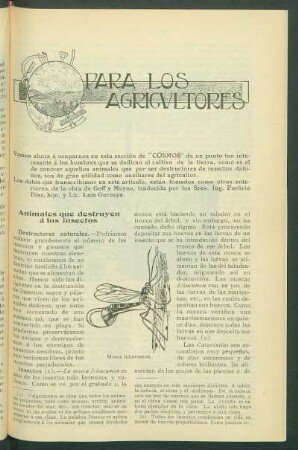 Para los Agricultores