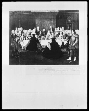 Das Festmahl zur Hochzeit Maria Theresias