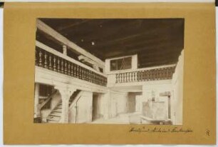 Wohnhaus Frankenstraße, Stralsund: Innenansicht Diele (aus: Skizzen- und Fotoalbum 17)