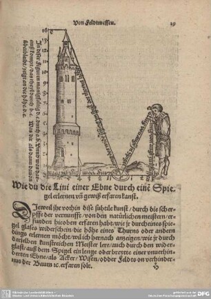 Wie dir die Lini einer Ebne durch eine Spiegel erlernen und gewiß erfaren kanst.