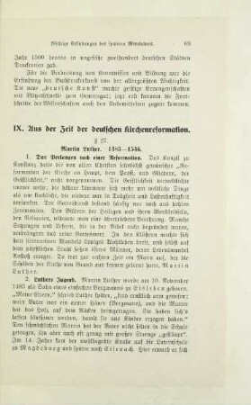 IX. Aus der Zeit der deutschen Kirchenreformation