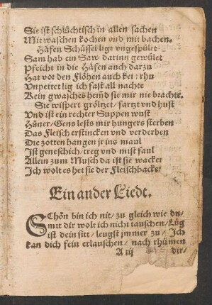Ein ander Liedt. ||
