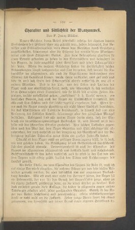 Charakter und Sittlichkeit der Wanyamwesi