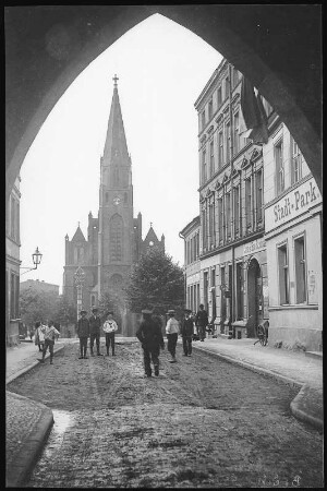 Stargard. Bl. d. Stadttor n. d. heiligen Geist Kirche