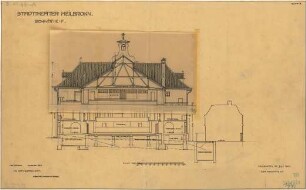 Fischer, Theodor; Heilbronn; Stadt-Theater - 2. Variante (Schnitt)