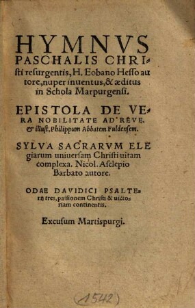 Hymnus Paschalis Christi resurgentis