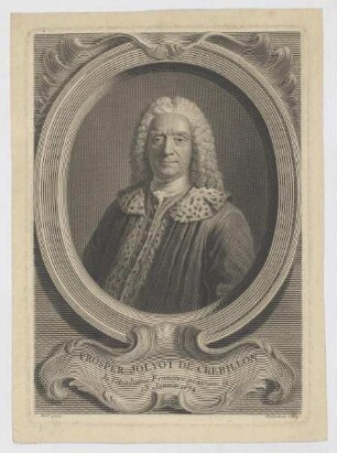 Bildnis des Prosper Jolyot de Crebillon