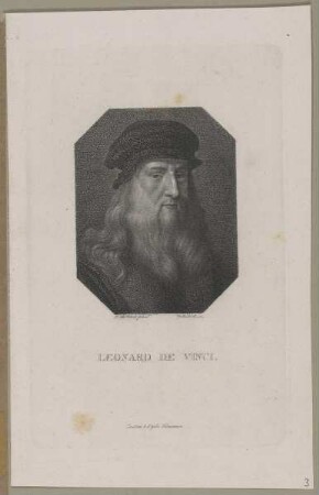 Bildnis des Leonard de Vinci