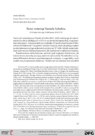 Świat zwierząt Daniela Schultza