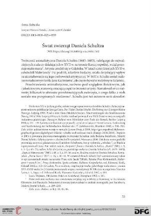 Świat zwierząt Daniela Schultza