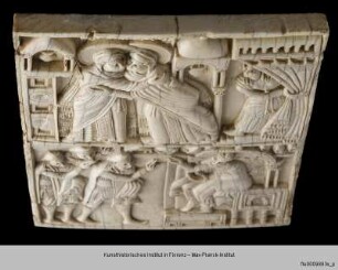 Heimsuchung und heilige drei Könige bei Herodes - SA16