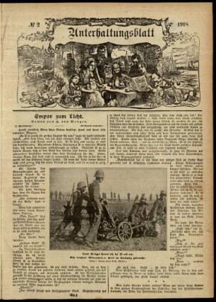 Ausgabe vom Sonntag, den 13. Januar 1918.
