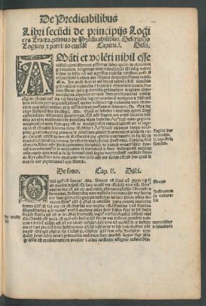 Libri secundi de prinicpiis Logices ...