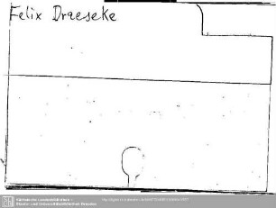 Draeseke, Felix