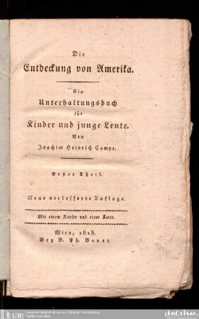 1: Die Entdeckung von Amerika : ein Unterhaltungsbuch für Kinder und junge Leute