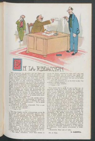 En la redacción
