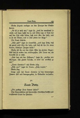 32. Tante Betty.