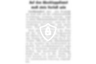Auf [Name maskiert] muß stets Verlaß sein