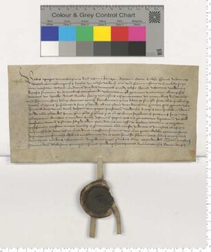 Präsentation an Propst Knutzen für eine Vikarie am Martini Altar der Nicolaikapelle, Luder Brandes [lat].