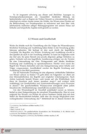I.2 Wissen und Gesellschaft