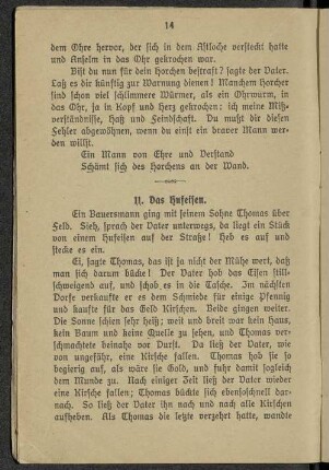 11. Das Hufeisen.