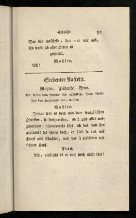 91-105, Siebenter Auftritt. - Neunter Auftritt.
