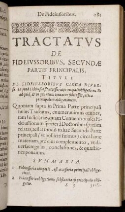 [Sectionis Primæ.]