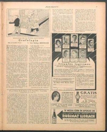 Grafología : Escenas de la vida grotesca