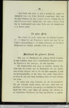 Die grüne Farbe