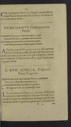 L. Ann. Seneca