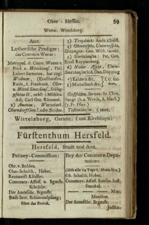 Fürstenthum Hersfeld