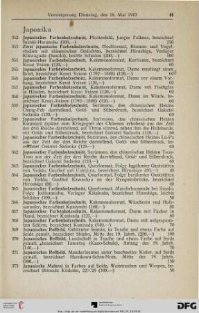 Japonika (Nr. 352-418)