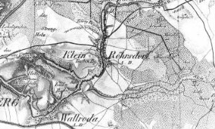 Großröhrsdorf-Kleinröhrsdorf. Oberreit, Sect. Dresden, 1821/22